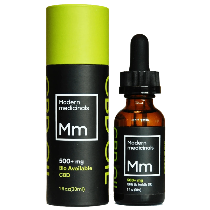 CBD Oil 500+ | Pure & Bioavailable | Modern Medicinals